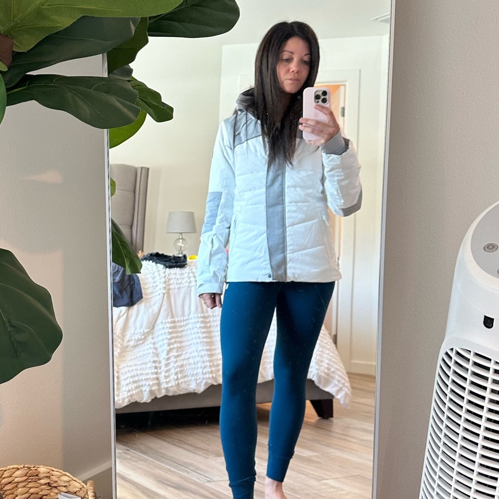 Roxy Snow/Ski Jacket, White & Grey XS